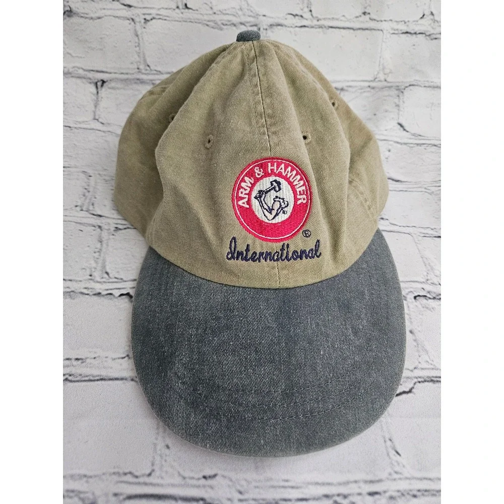 Vintage Arm & Hammer International Dad Hat Cap Adjustable Adams 100% Cotton